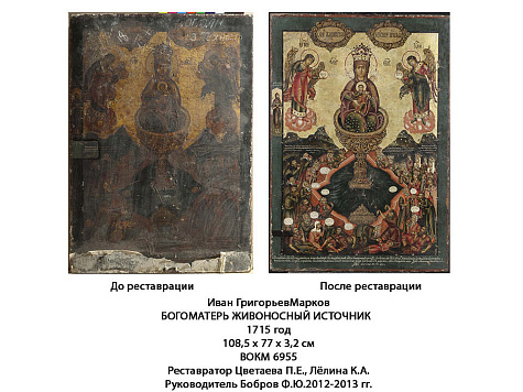 0+ Виртуальная выставка  "К 50-летию реставрационной мастерской  Санкт-Петербургской Академии художеств"